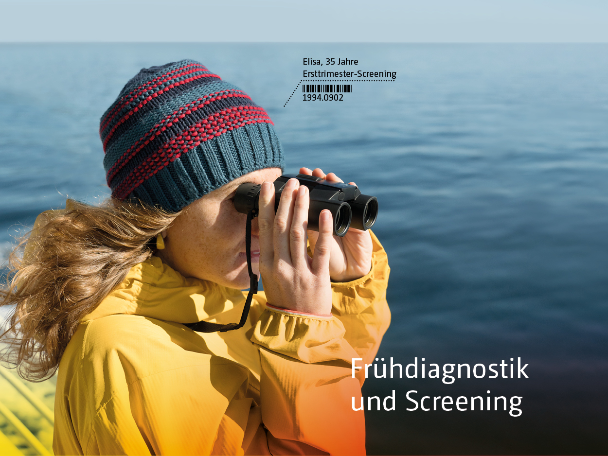 Titelbild Broschüre Frühdiagnostik und Screening in der Schwangerschaft