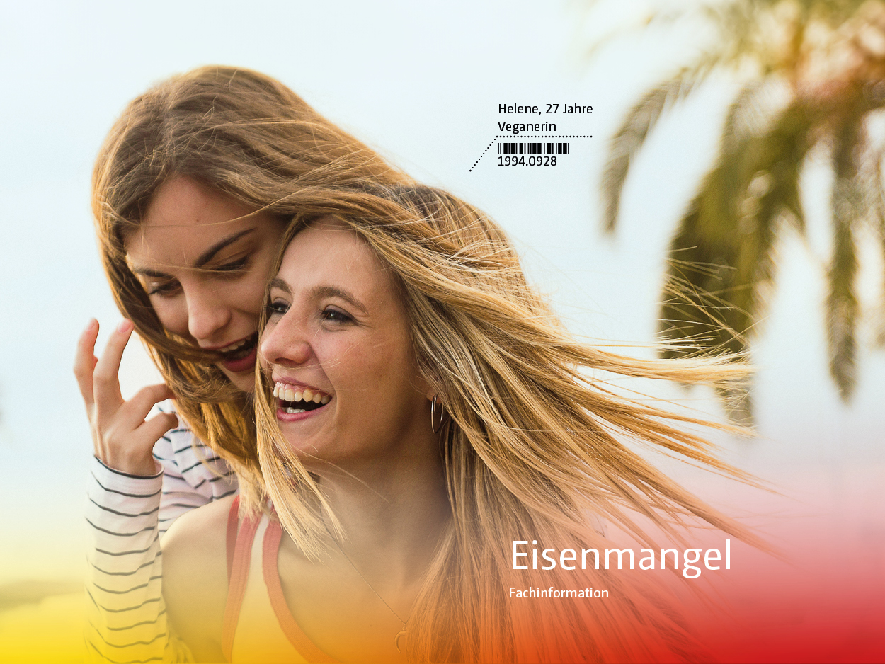 Titel Broschüre Eisenmangel