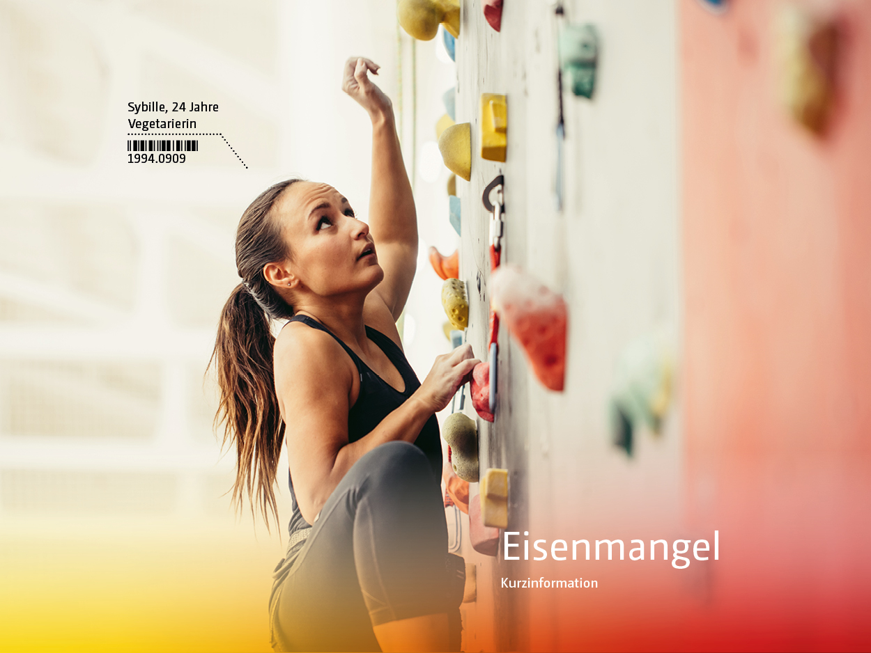 Titelbild Broschüre Eisenmangel