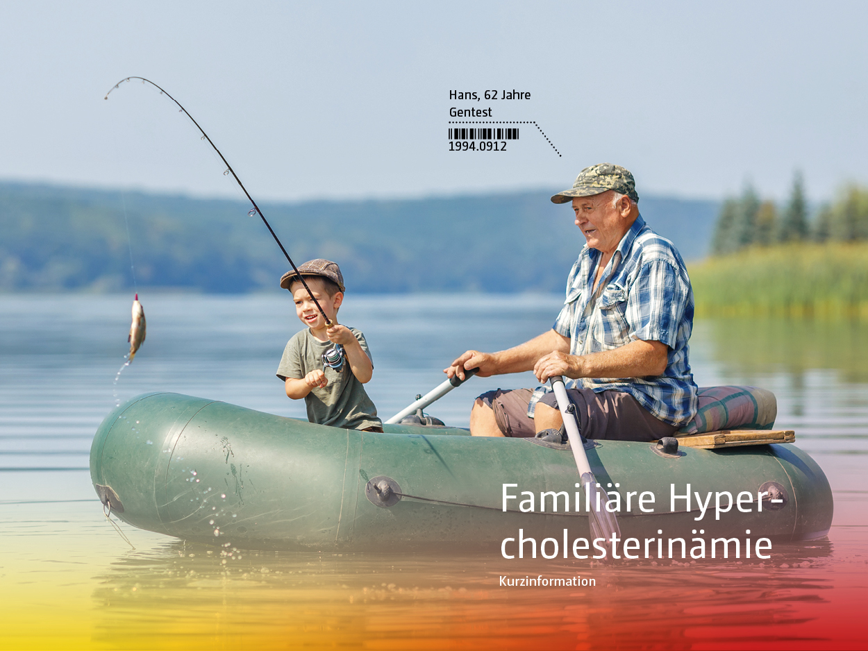 Titelbild Broschüre Familiäre Hyper­cholesterinämie