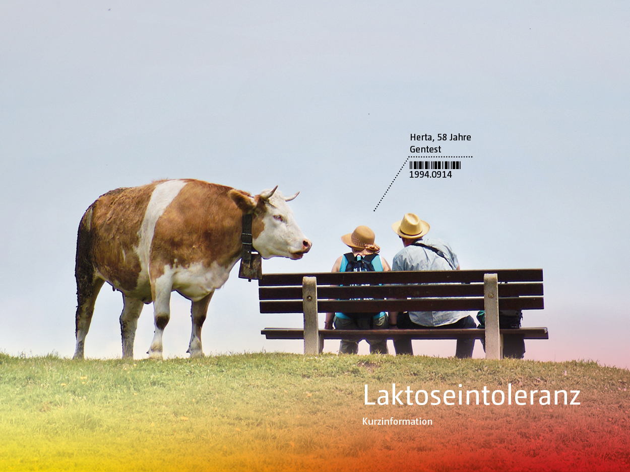 Titelbild Broschüre Laktoseintoleranz