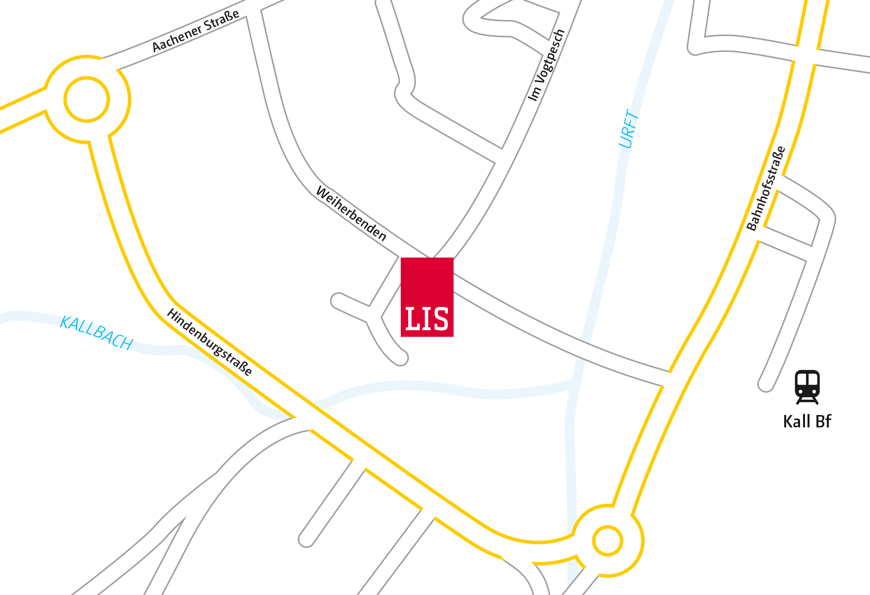 Anfahrt Kall Anfahrt Kall