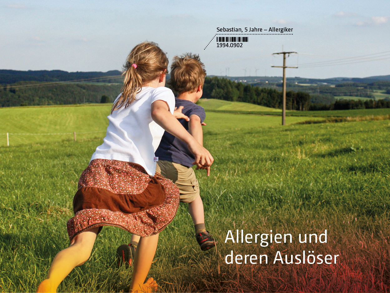 Titelbild Broschüre Allergien und deren Auslöser Immunsystem